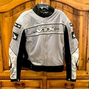 POWERTRIP VTX motorcycle jacket with liner and pads M
